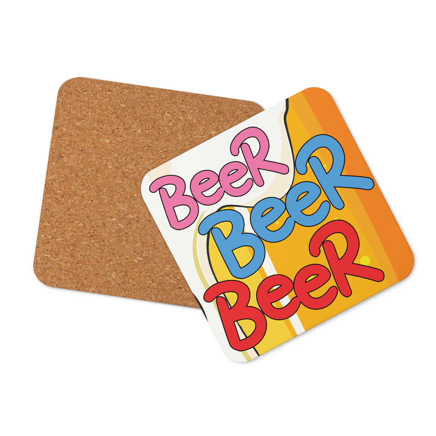 Corky® | Beer Cork-back coaster